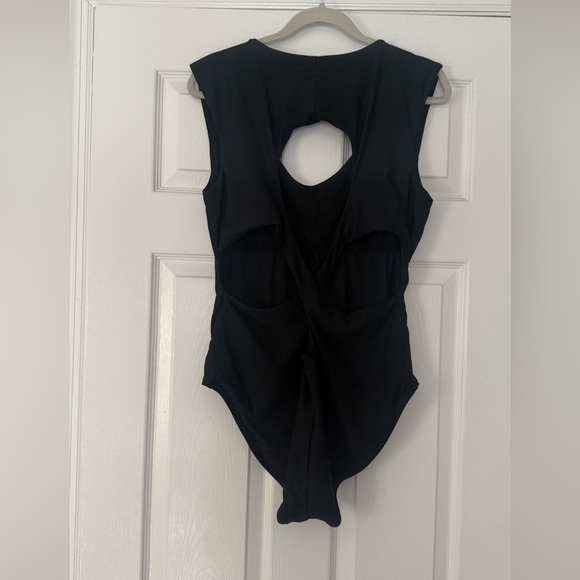 Athleta Black One Piece Swimsuit - Picture 4 of 7